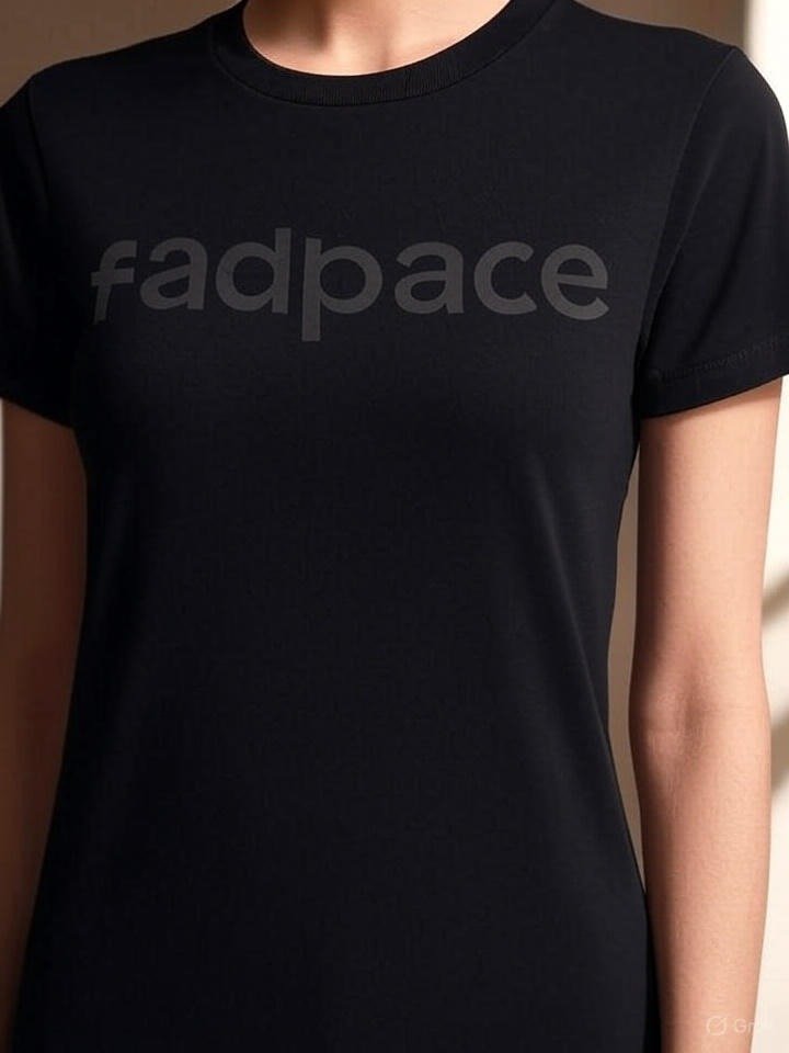 Fadpace Black Ladies T-Shirt